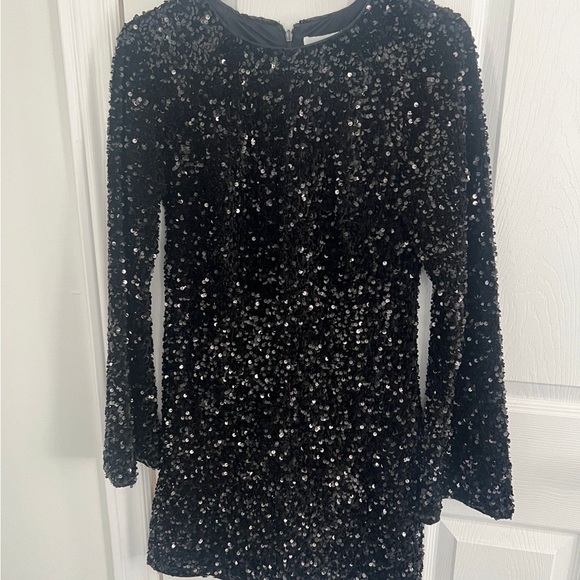 H&M Black Sequence Party Dress - Picture 5 of 6